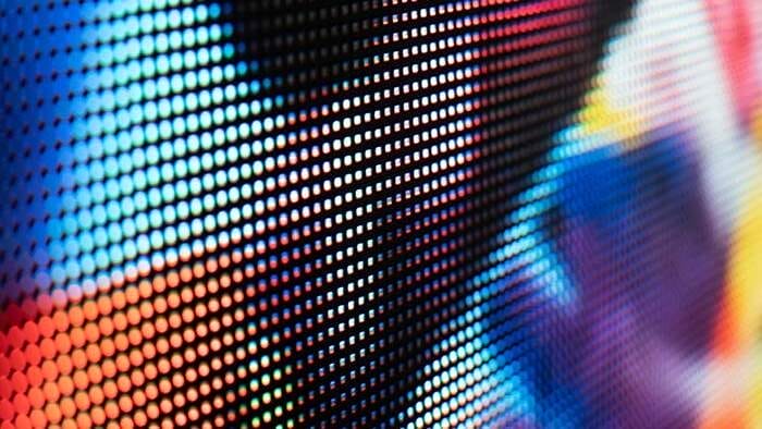led schermen close-up