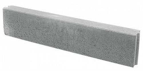 Opsluitband 100x20cm voor de fundering van een lichtbak