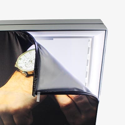 Peesdoeken verwisselen in LED frames